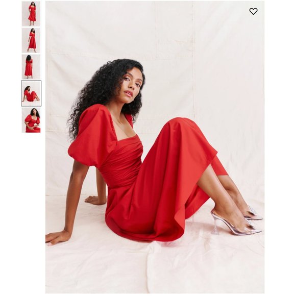 Reformation Dresses Reformation Rachelle Dress Cherry Poshmark